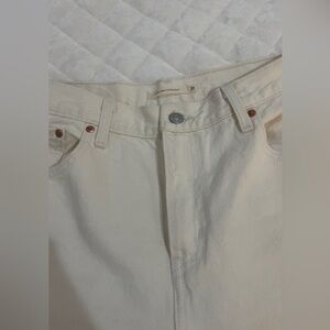 Levi’s Low Pro Straight Off White Denim